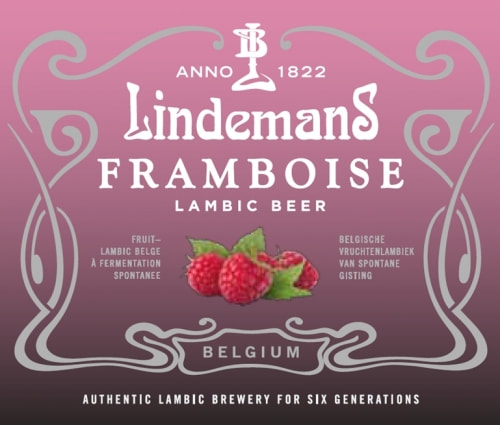 A picture of the label of the lambic offered for this selection